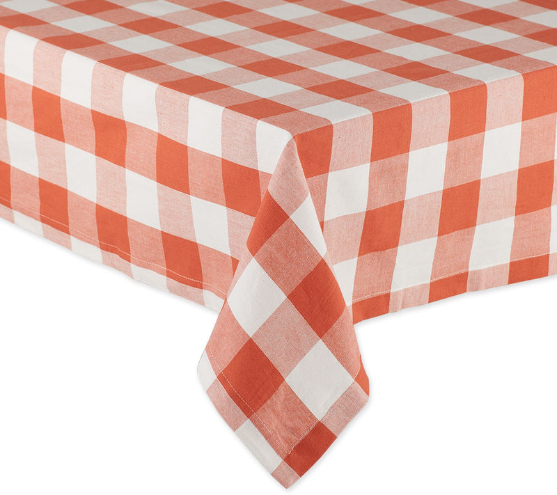 Design Imports Buffalo Check Tablecloth 52x52 — View 13
