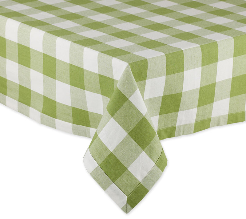Design Imports Buffalo Check Tablecloth 52x52 — View 3
