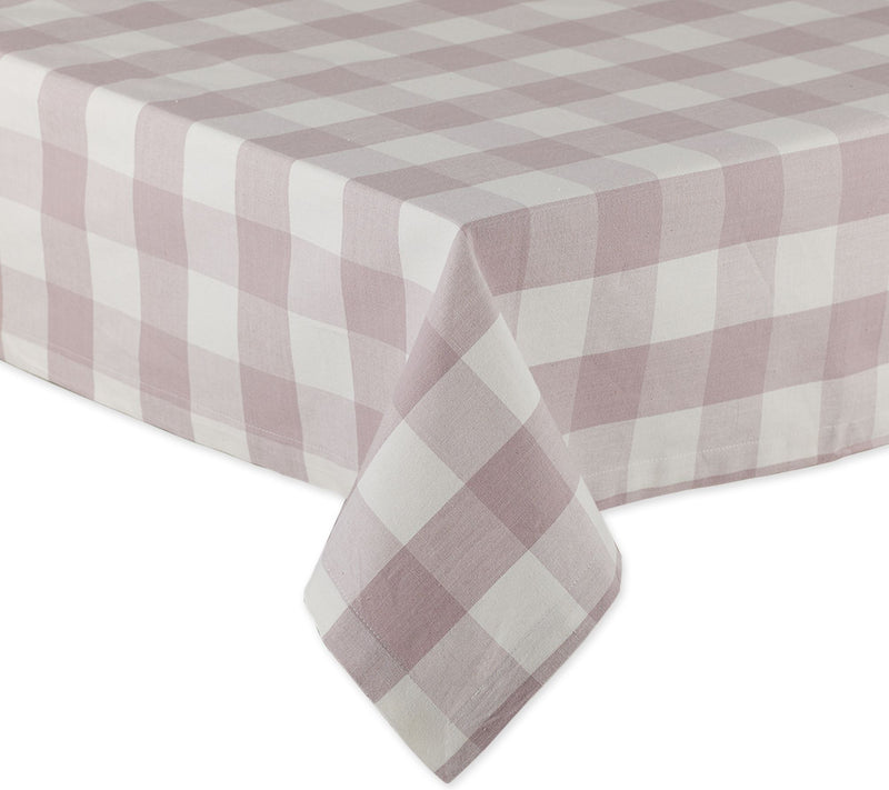 Design Imports Buffalo Check Tablecloth 52x52 — View 5