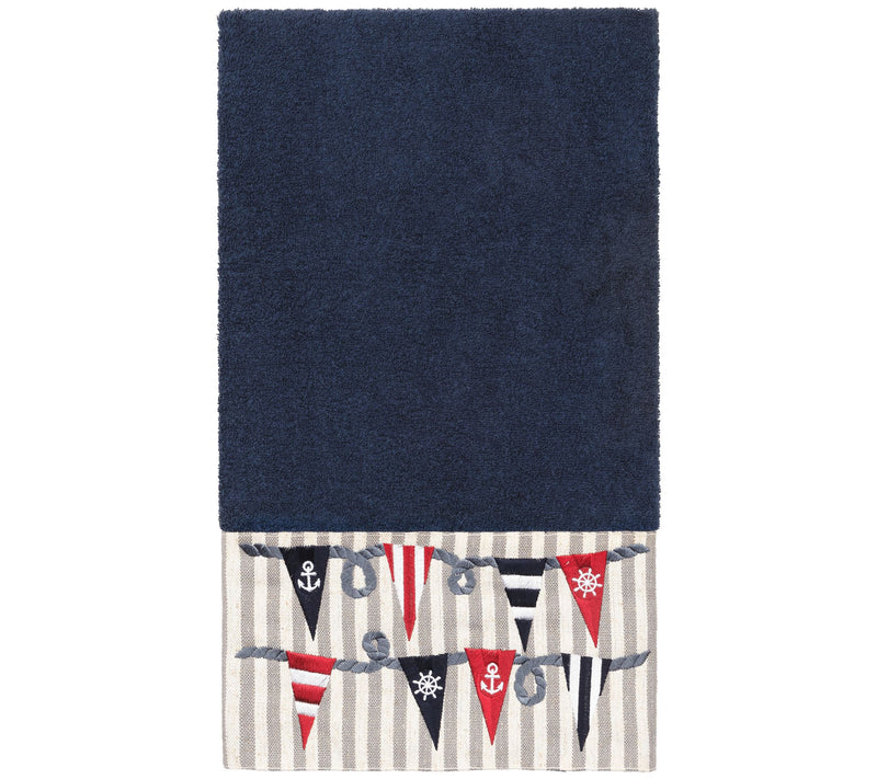 Linum Home Textiles Ethan Embellished Bath Towel — View 9