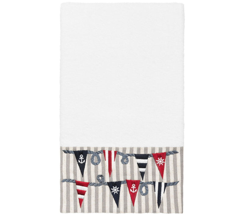 Linum Home Textiles Ethan Embellished Bath Towel — View 11