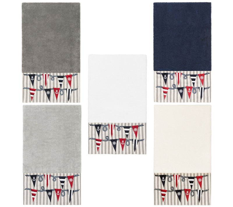 Linum Home Textiles Ethan Embellished Bath Towel — View 12