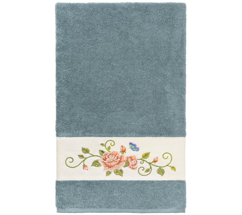 Linum Home Textiles Rebecca Embellished Bath Towel — View 11