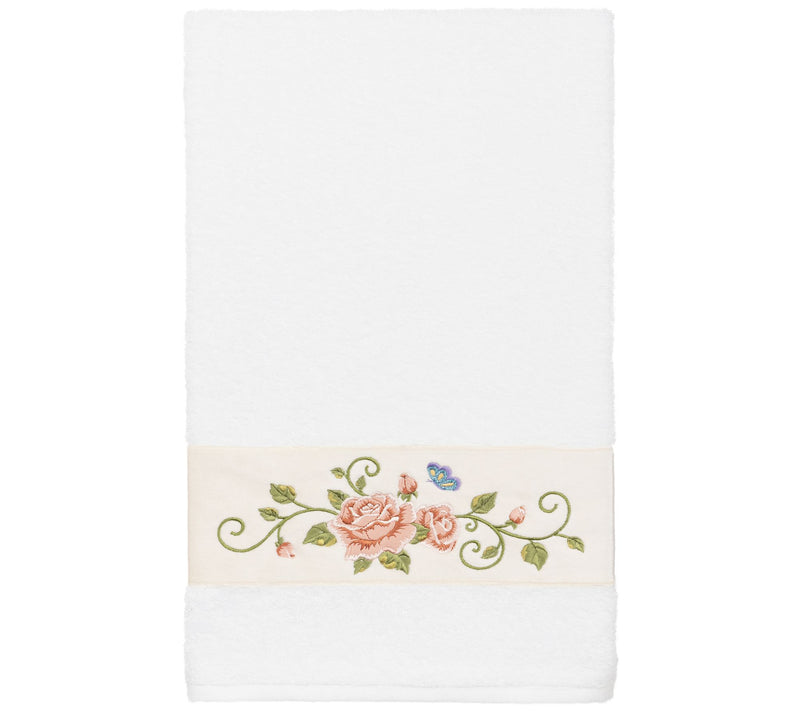 Linum Home Textiles Rebecca Embellished Bath Towel — View 13
