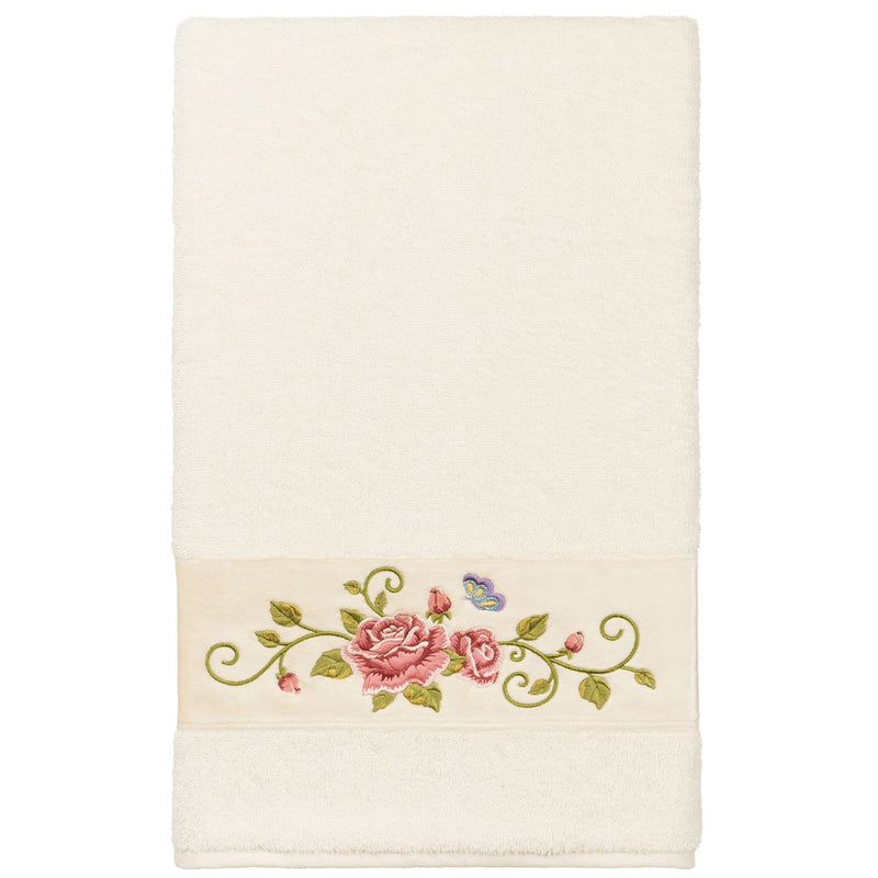 Linum Home Textiles Rebecca Embellished Bath Towel — Main view