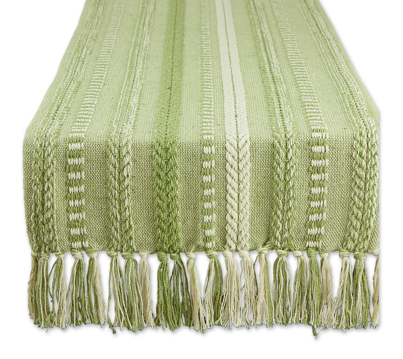 Design Imports Braided Stripe Table Runner 15x7 — Main view