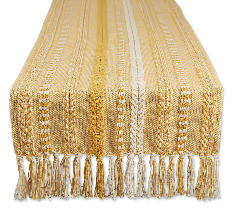 Design Imports Braided Stripe Table Runner 15x7 — View 7