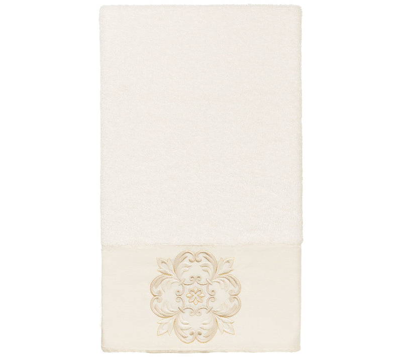 Linum Home Textiles Alyssa Embellished Bath Towel — View 3