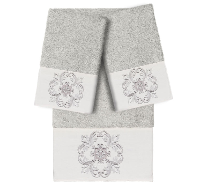 Linum Home Textiles Alyssa 3PC Towel Set — View 9