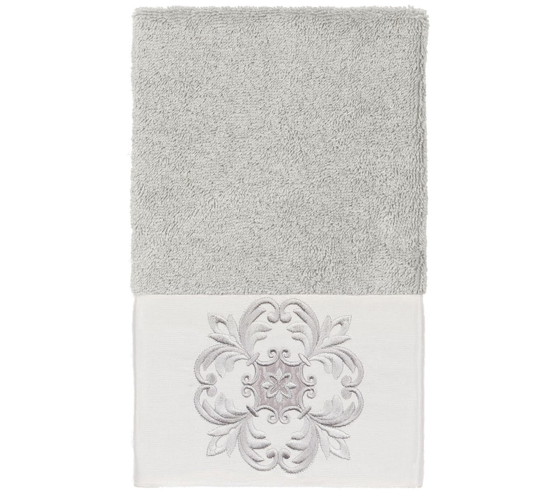 Linum Home Textiles Alyssa Embellished Hand Towel — View 9