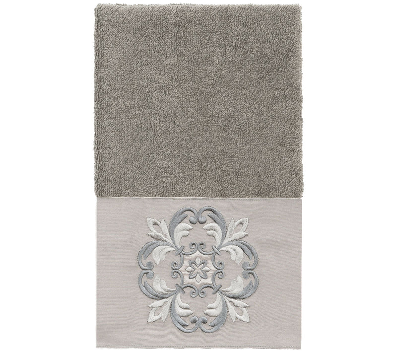 Linum Home Textiles Alyssa Embellished Hand Towel — View 5