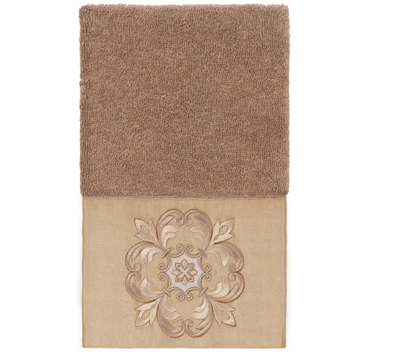 Linum Home Textiles Alyssa Embellished Hand Towel — View 7