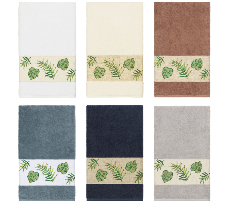 Linum Home Textiles Zoe Embellished Bath Towel — View 14