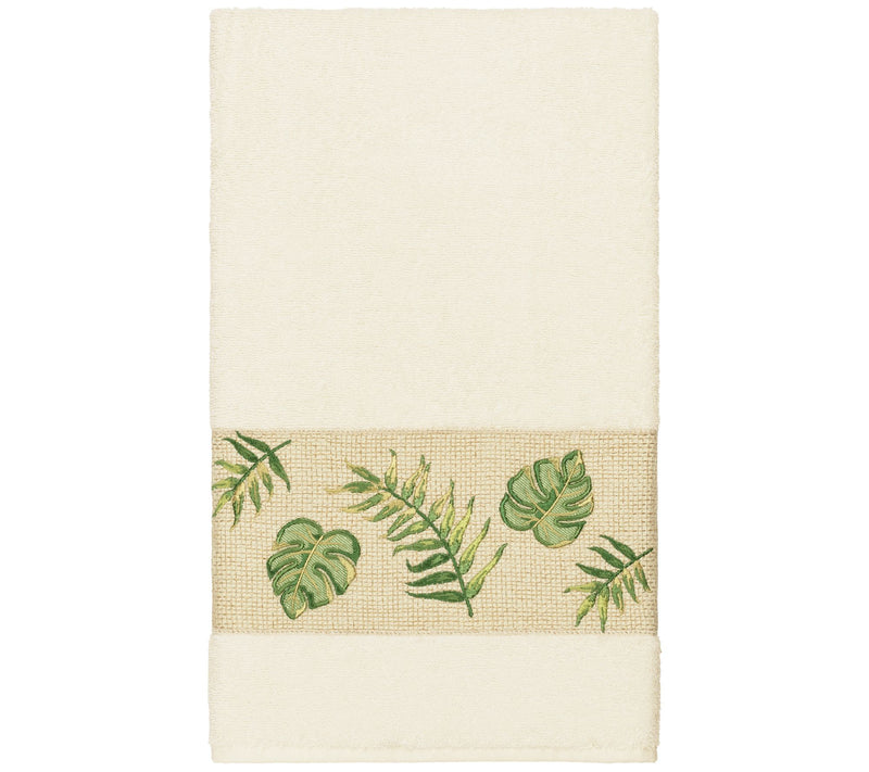 Linum Home Textiles Zoe Embellished Bath Towel — Main view