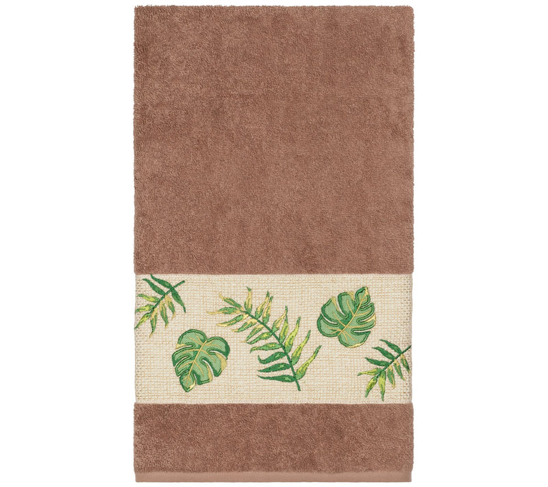 Linum Home Textiles Zoe Embellished Bath Towel — View 5