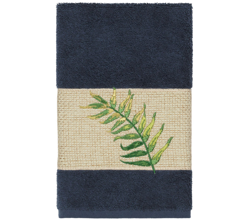 Linum Home Textiles Zoe Embellished Hand Towel — View 9