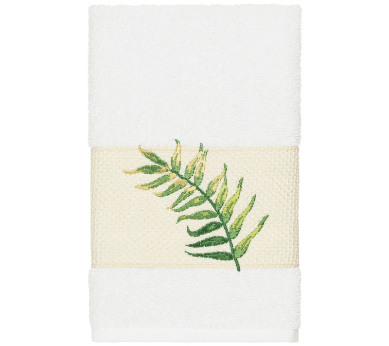 Linum Home Textiles Zoe Embellished Hand Towel — View 13