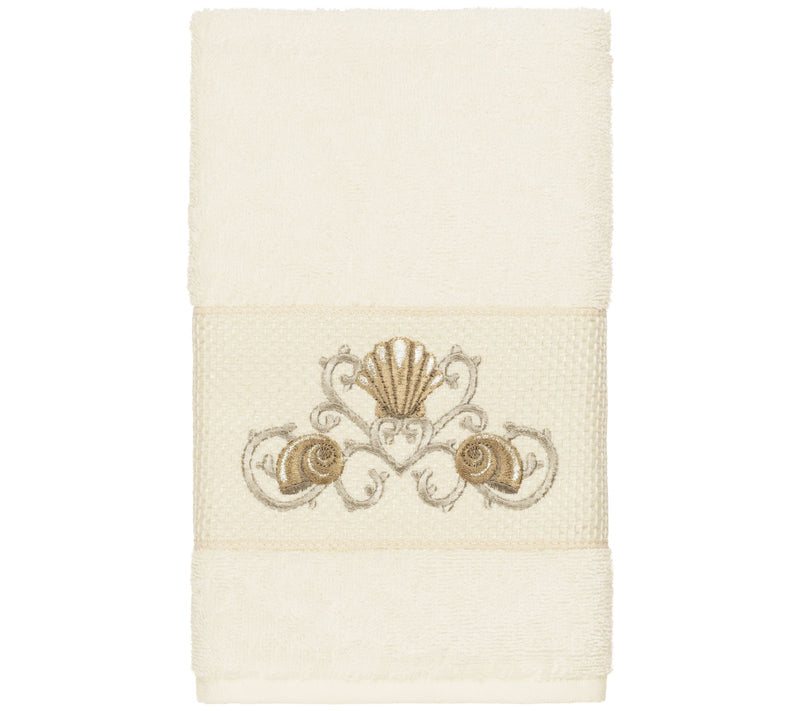 Linum Home Textiles Bella Embellished Hand Towel — View 3