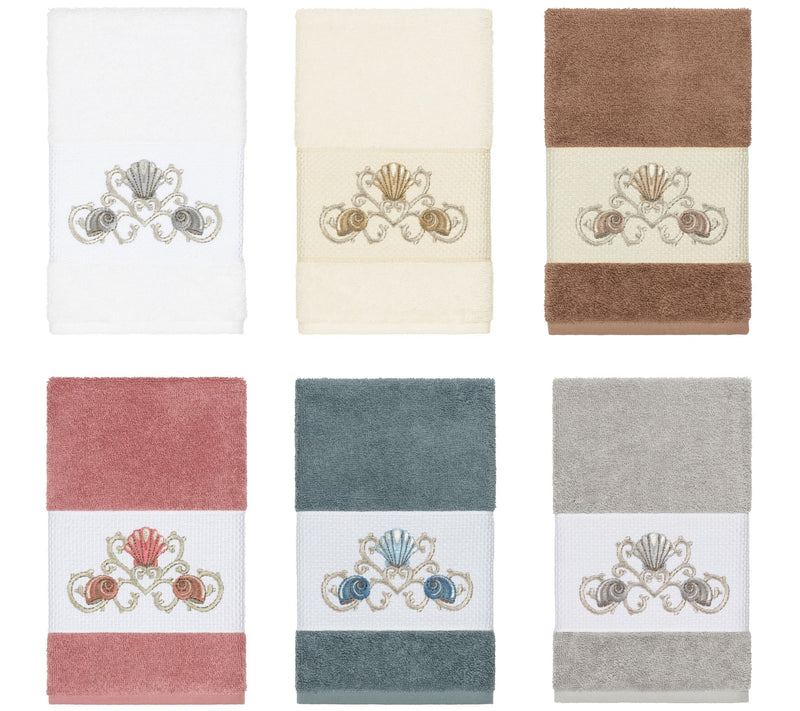 Linum Home Textiles Bella Embellished Hand Towel — View 14