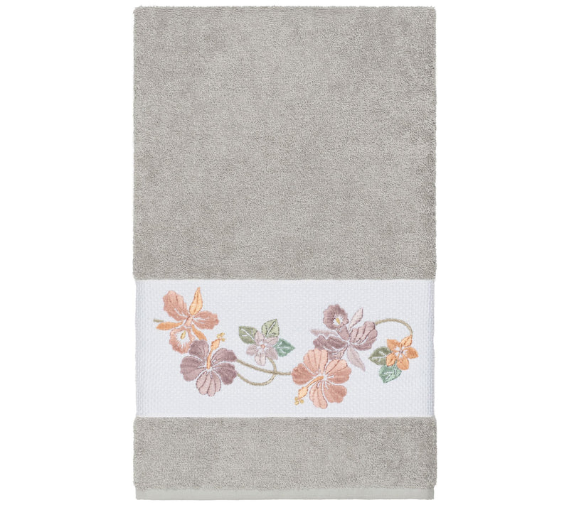 Linum Home Textiles Caroline Embellished Bath Towel — View 7