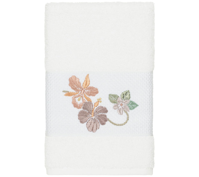 Linum Home Textiles Caroline Embellished Hand Towel — View 13