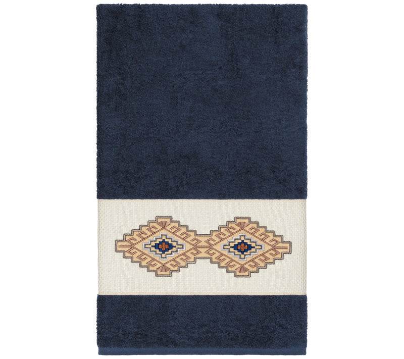 Linum Home Textiles Gianna Embellished Bath Towel — View 9