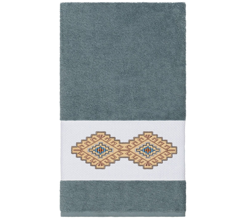 Linum Home Textiles Gianna Embellished Bath Towel — View 11