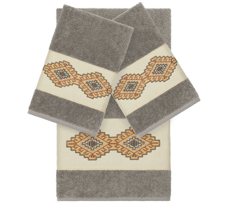 Linum Home Textiles Gianna 3PC Towel Set — Main view