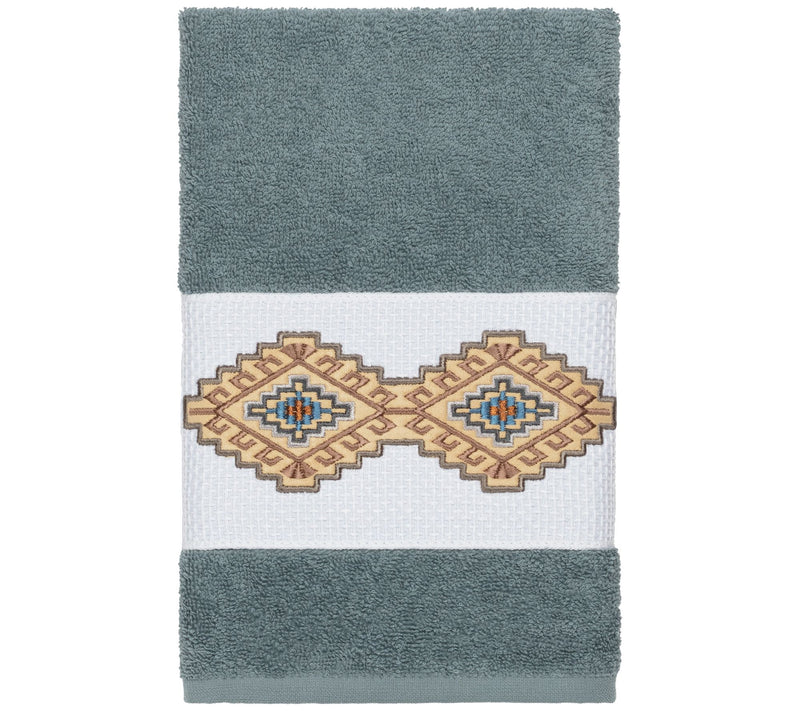 Linum Home Textiles Gianna Embellished Hand Towel — View 11