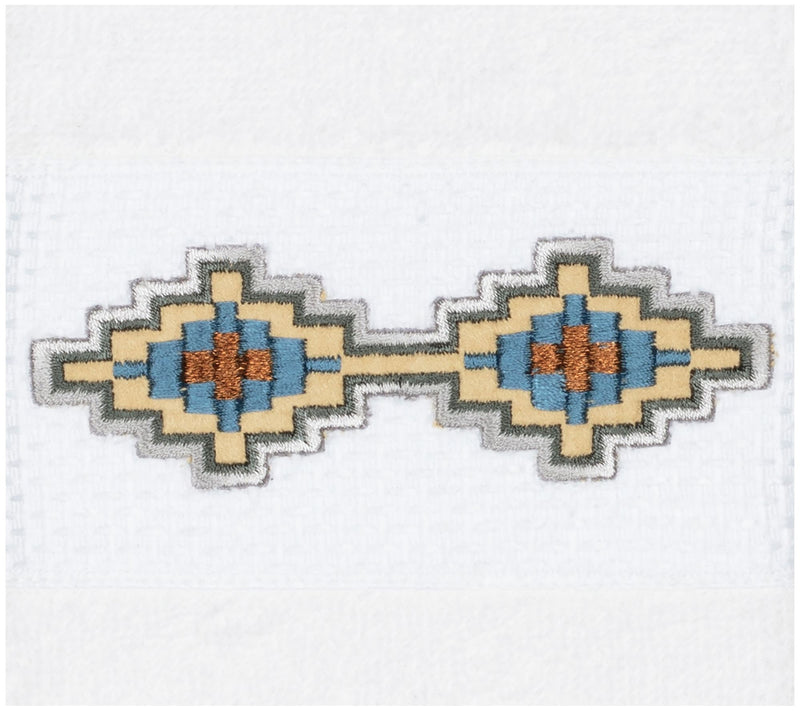 Linum Home Textiles Gianna 2PC Embellished Washcloth Set — View 15