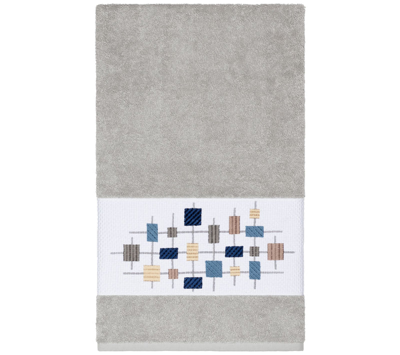 Linum Home Textiles Khloe Embellished Bath Towel — View 7