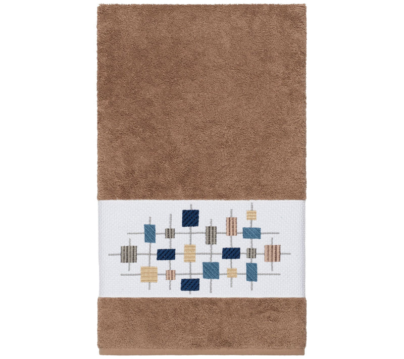 Linum Home Textiles Khloe Embellished Bath Towel — View 5