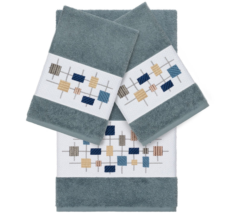 Linum Home Textiles Khloe 3PC  Towel Set — View 11