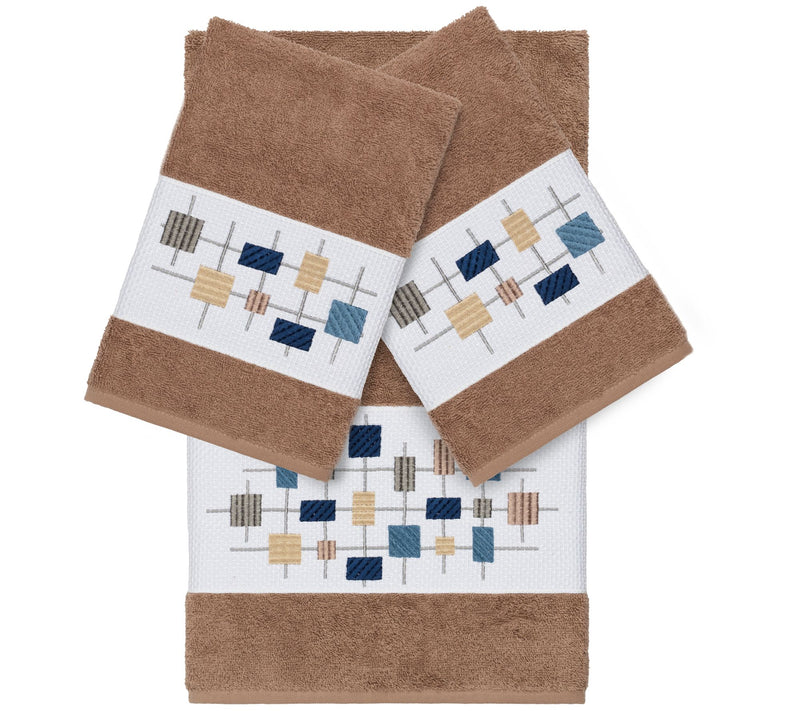 Linum Home Textiles Khloe 3PC  Towel Set — View 5