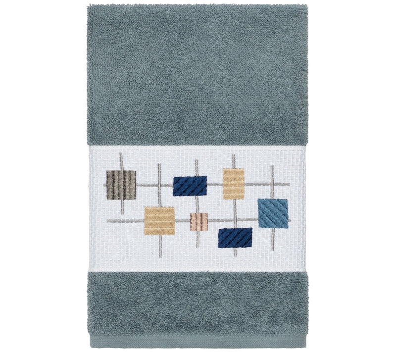 Linum Home Textiles Khloe Embellished Hand Towel — Main view