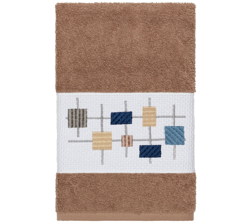Linum Home Textiles Khloe Embellished Hand Towel — View 5
