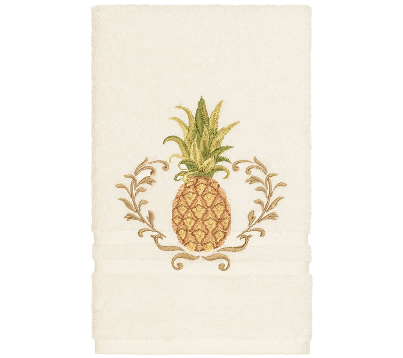 Linum Home Textiles Welcome Embellished Hand Towel — View 11