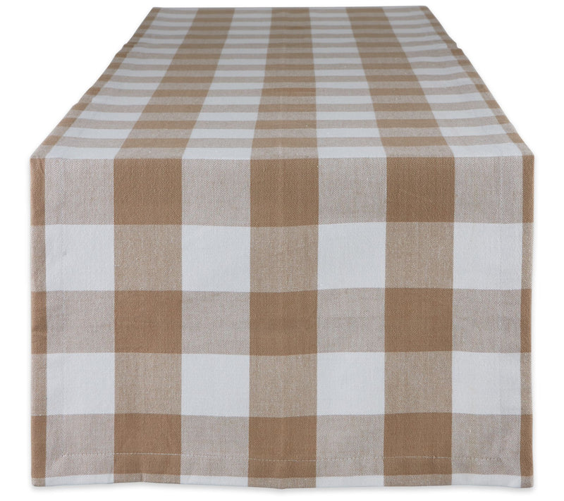 Design Imports Buffalo Check Table Runner 14x108 — View 9