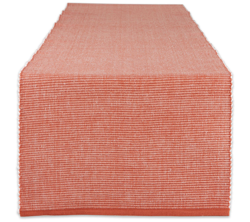 Design Imports 2-Tone Ribbed Table Runner 13x72 — View 17