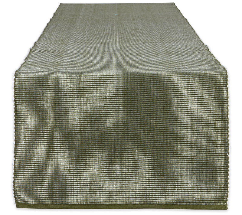 Design Imports 2-Tone Ribbed Table Runner 13x72 — View 11