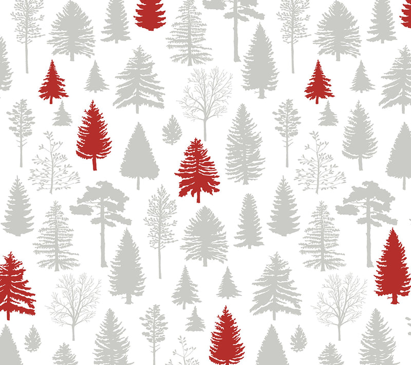 NextWall Winter Forest Peel and Stick WallpaperRoll — View 2