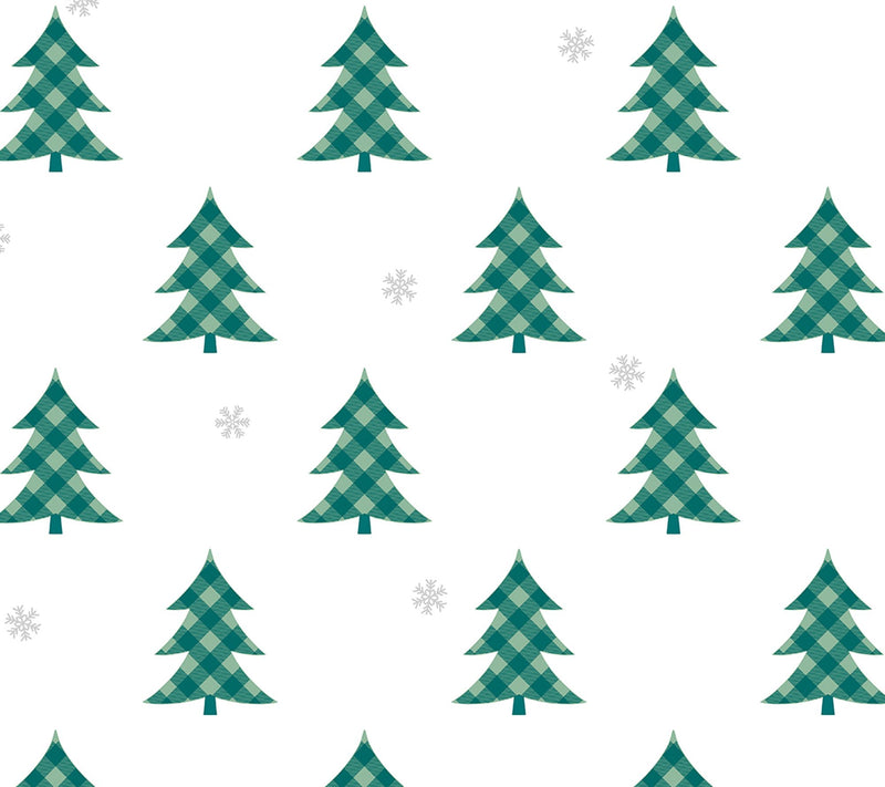 NextWall Plaid Pines Peel and Stick Wallpaper Roll — View 5