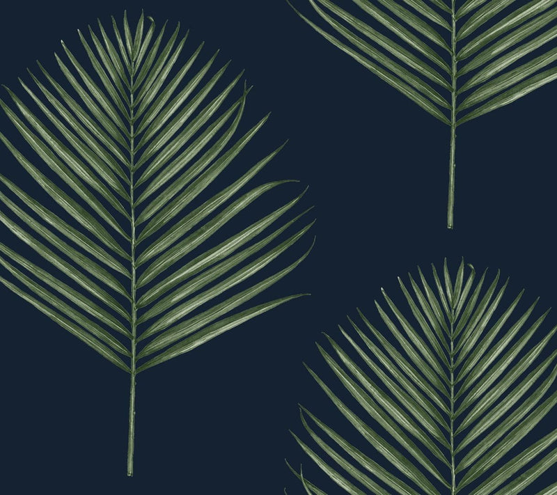 Lillian August Maui Palm Peel and Stick Wallpaper Roll — Main view