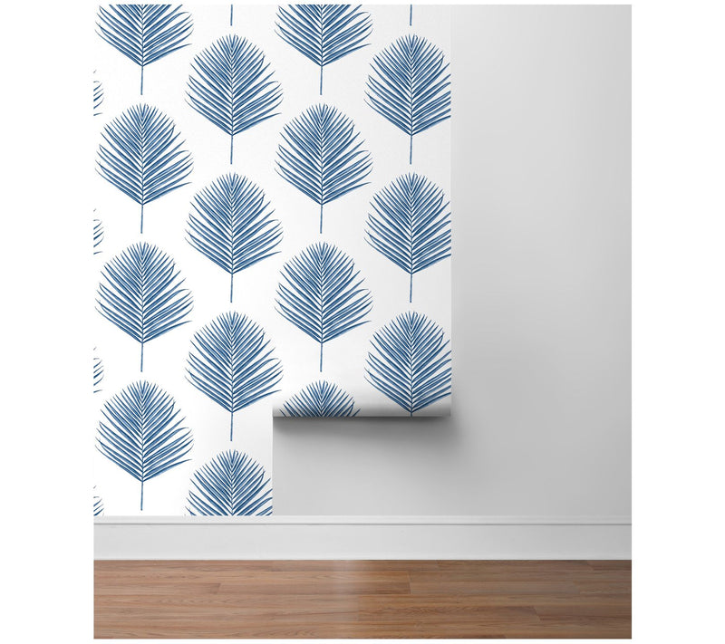 Lillian August Maui Palm Peel and Stick Wallpaper Roll — View 12