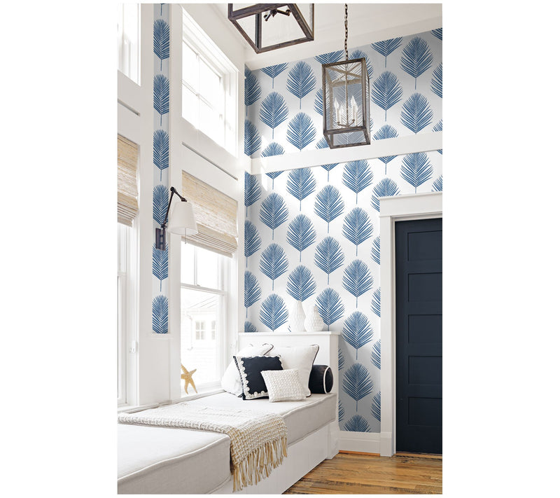 Lillian August Maui Palm Peel and Stick Wallpaper Roll — View 11