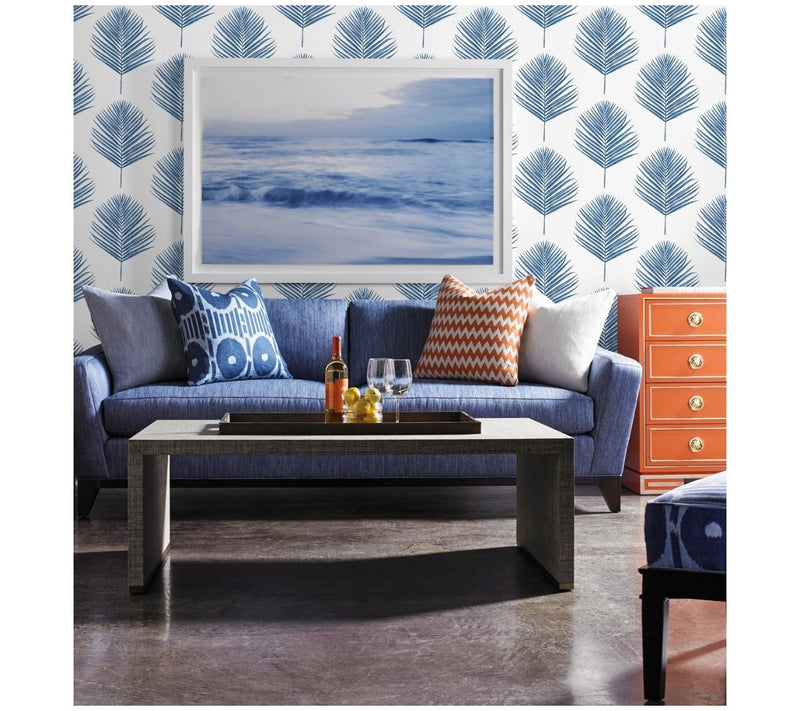 Lillian August Maui Palm Peel and Stick Wallpaper Roll — View 10