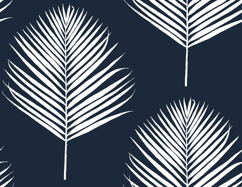 Lillian August Maui Palm Peel and Stick Wallpaper Roll — View 5