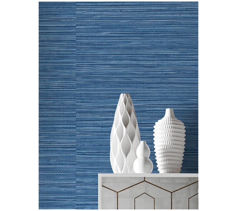 Lillian August Luxe Sisal Peel and Stick Wallpaper Roll — View 11
