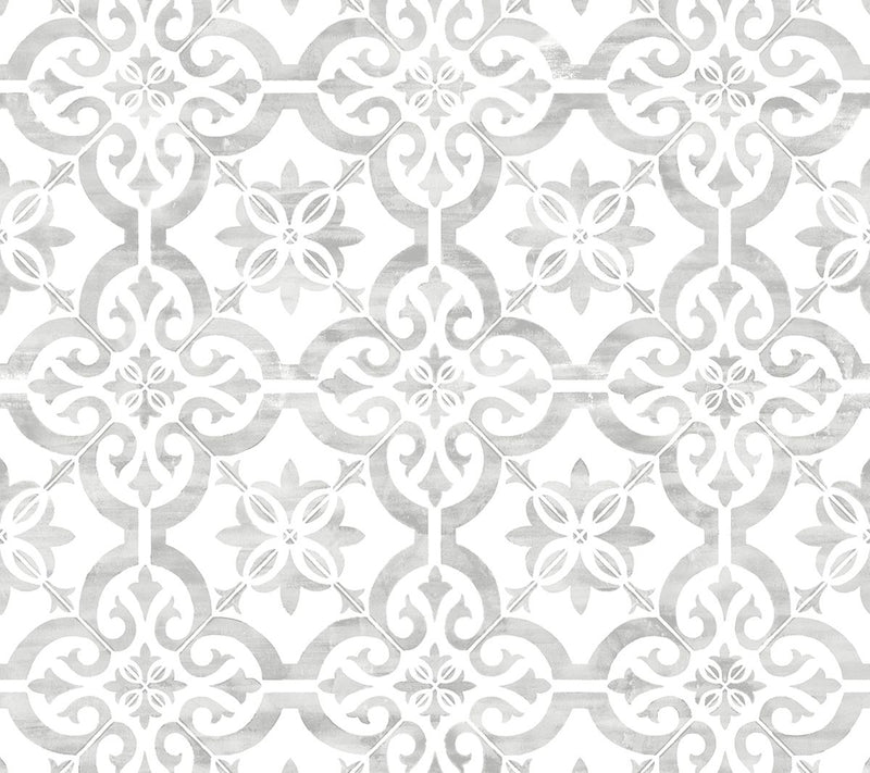 Lillian August Porto Tile Peel and Stick Wallpaper Roll — Main view