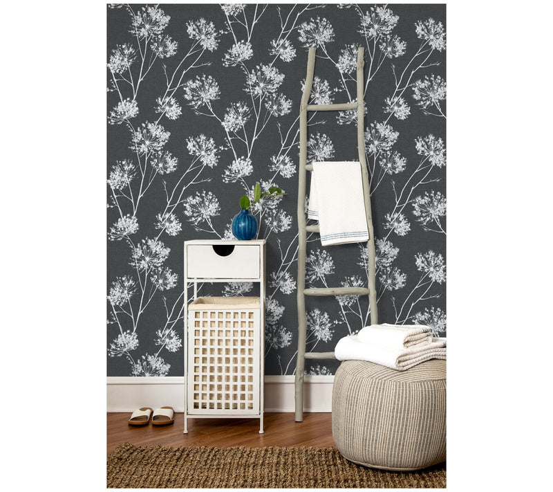NextWall One O'Clocks Peel and Stick WallpaperRoll — View 11
